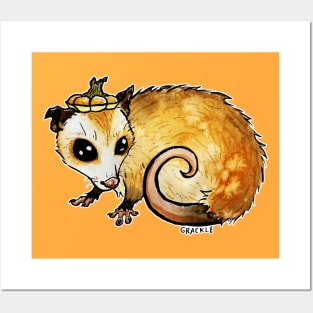 Pumpkin Spice Possum Posters and Art